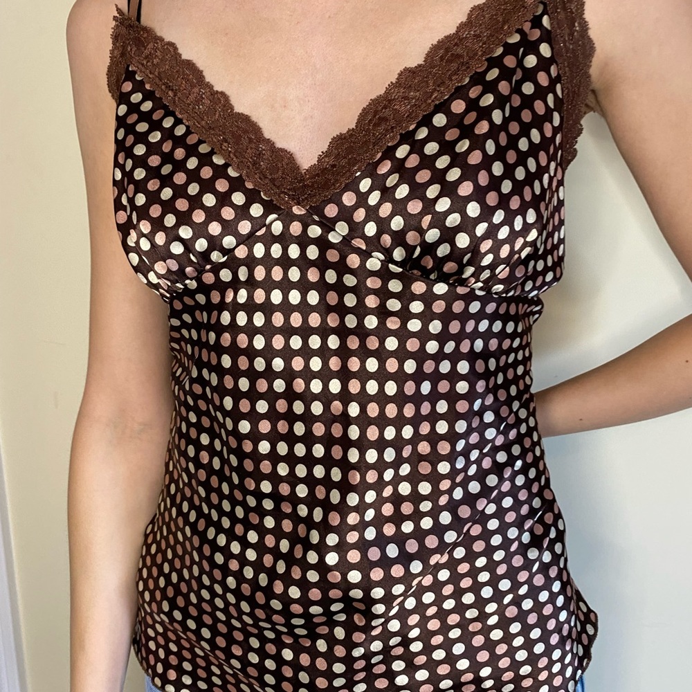 lingerie satin cami